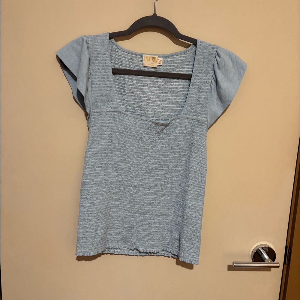Smocked T-Shirt